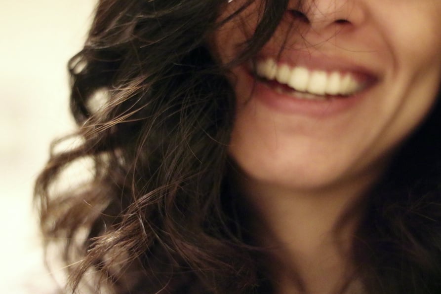 Clos up of a Woman's Smile
